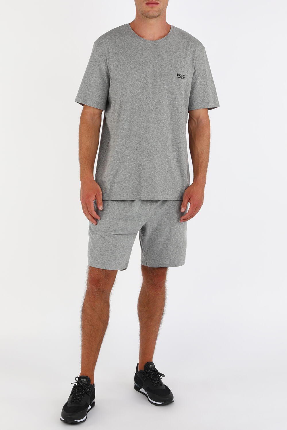 Mix And Match Bermuda Pants in Grey